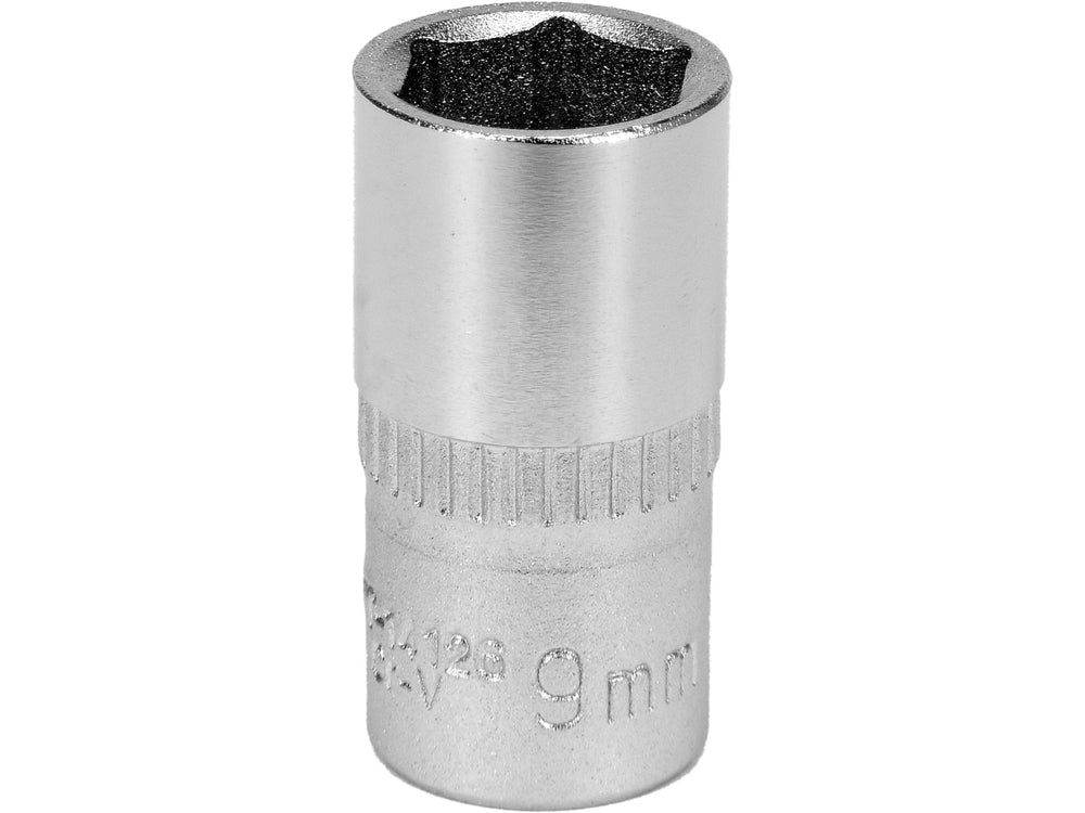 CHEIE TUBULARA HEXAGONALA 9MM 1/4'' Yato YT - 14126 - Tubulare scurte 1/4" Yato - scule electrice si unelte profesionale - BricoMart