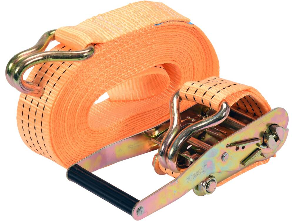 Chinga VOREL 82411 Curea de strangere cu intinzator, 2000/4000DAN 50MM/10M VOREL - scule electrice si unelte profesionale - BricoMart