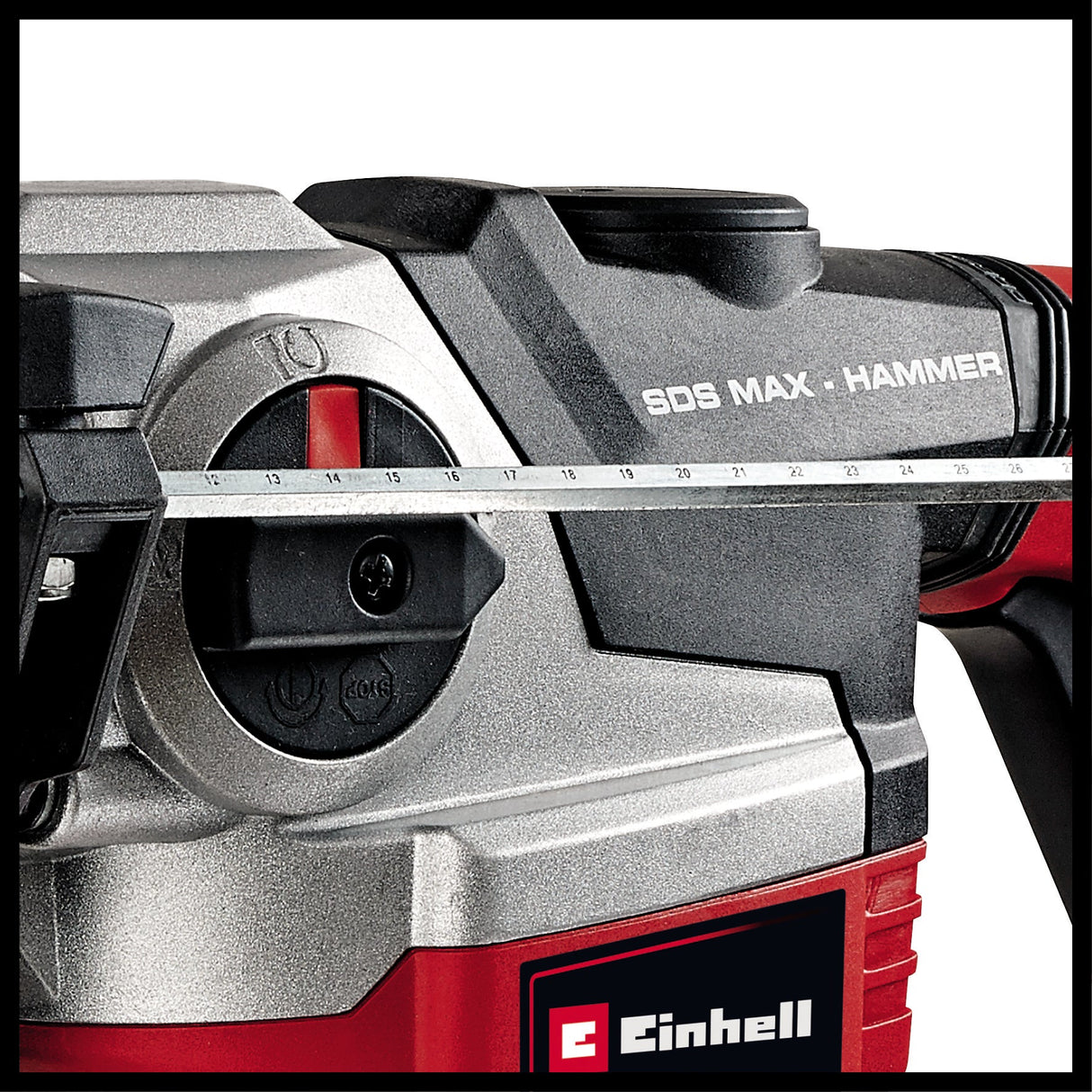 Ciocan rotopercutor Einhell TE - RH 38 3F, 1050 W, forta de impact 9 J, adaptor SDS - max, opritor de adancime de gaurire metalica, capacitate de gaurire 38 mm in beton Einhell - scule electrice si unelte profesionale - BricoMart