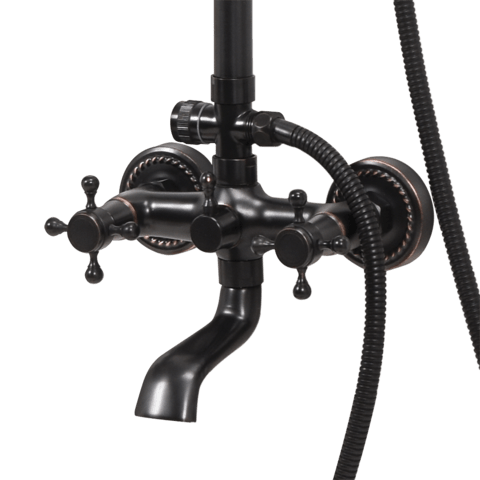 COLOANA DUS ''RETRO BLACK 1'' Fala 75809 - Coloane si seturi de dus, 16 cm, 33 cm, 20 cm Fala - scule electrice si unelte profesionale - BricoMart