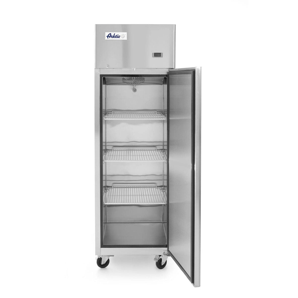 Congelator ARKTIC by Hendi Profi Line , cu 1 usa , 410 L, 600x745x(H)1950, otel inoxidabil, -17˚/-22˚C
