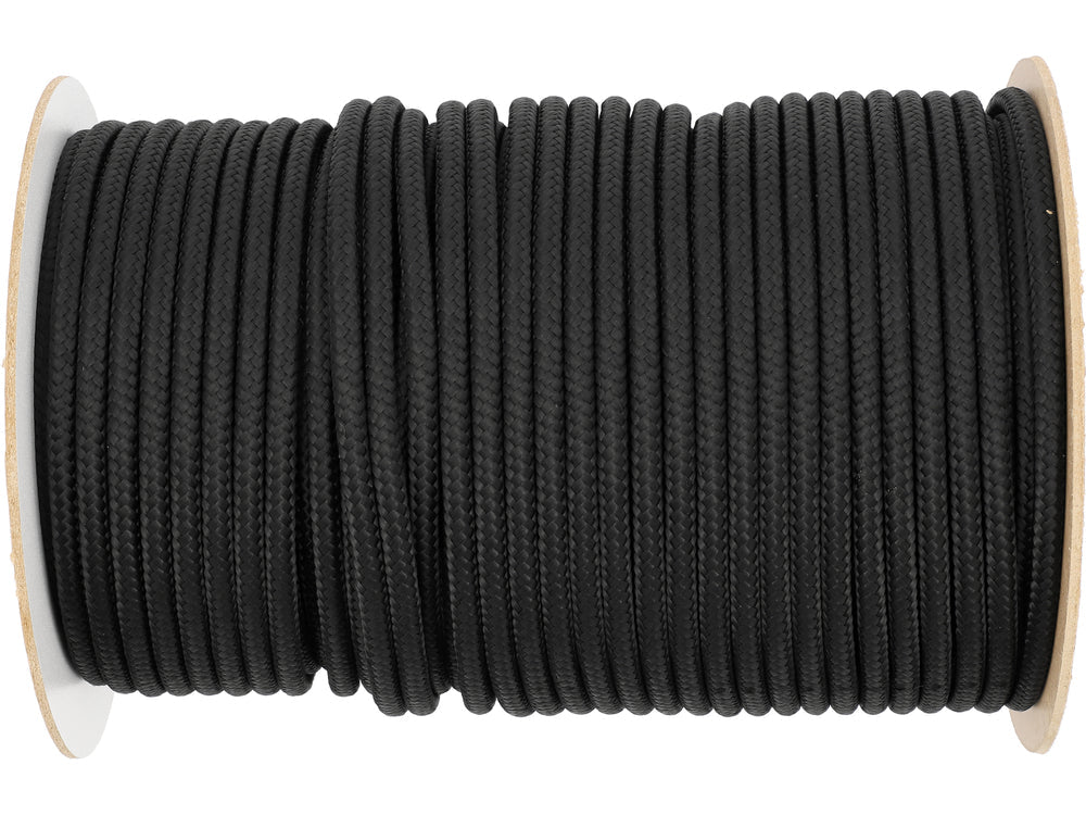 Cordelina VOREL 69475, 8 mm, 100 m negru - imagine 2