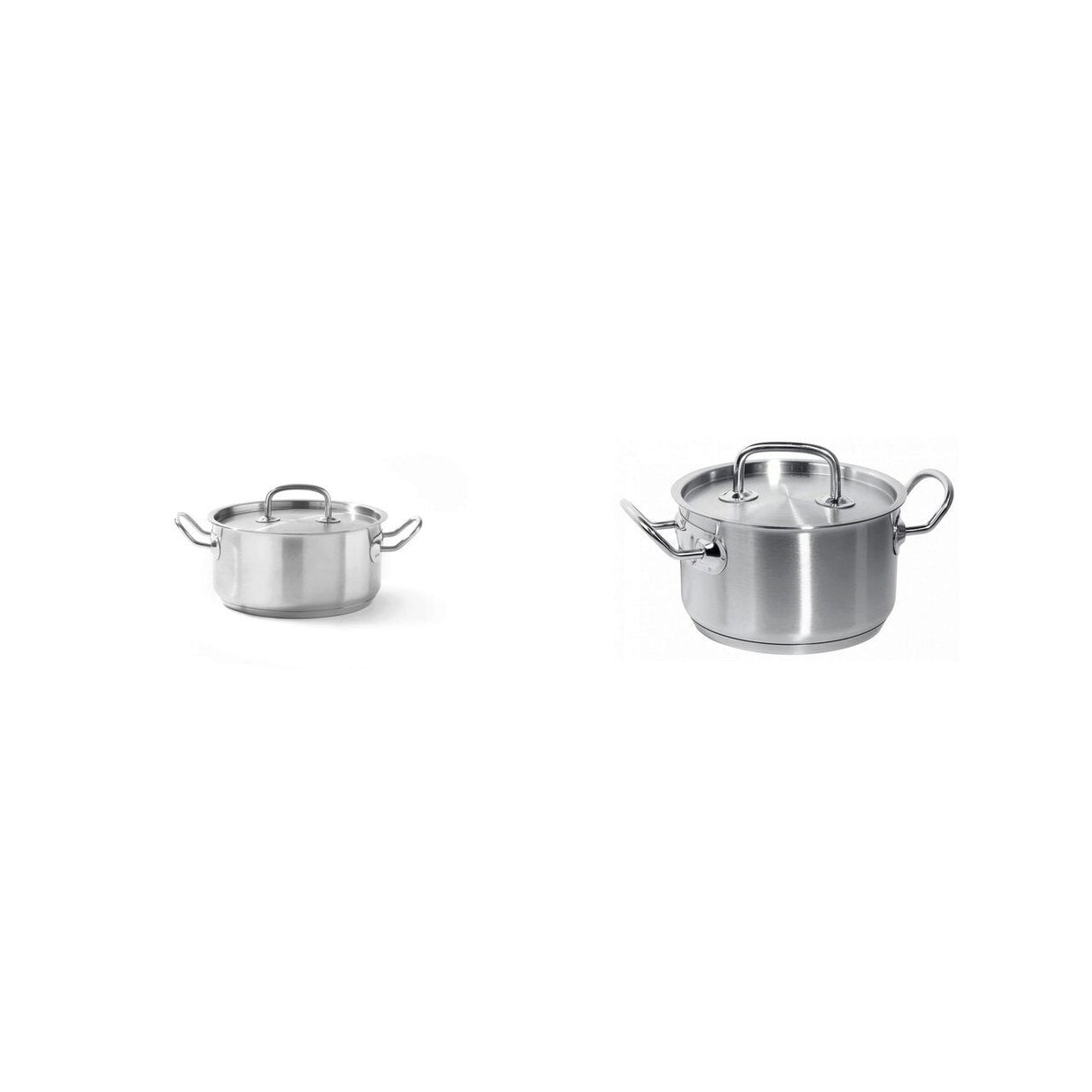 Cratiță capac 4.8L (24cm) + Oală capac 3.5L (20cm)