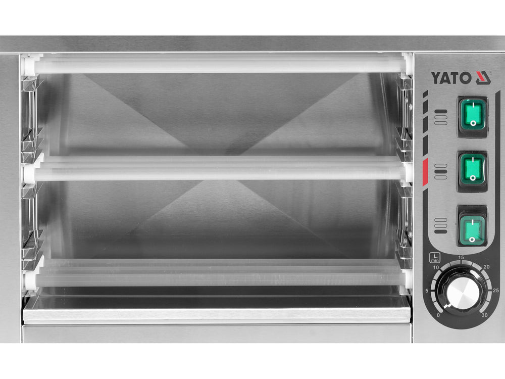 CUPTOR SALAMANDER QUARTZ 49X30X33CM Yato YG - 04660 - 3000 W, 490 x 300 x 330 mm, 8,5 kg, electrica Yato - scule electrice si unelte profesionale - BricoMart