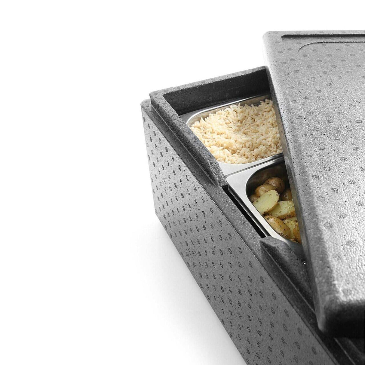 Cutie termoizolanta cu capac pentru transport, 40 lt Amerbox GN 1/1