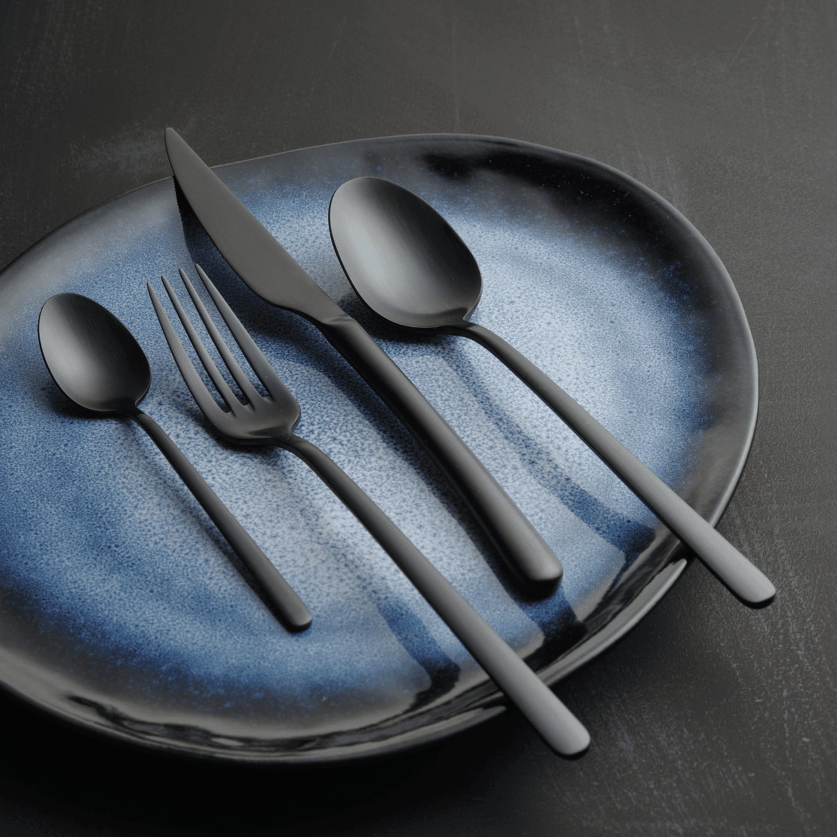 Cutit de desert Amarone Black, OVE, 190 mm