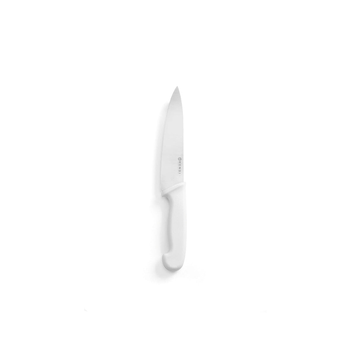 Cutitul bucatarului, Hendi, alb , respecta normele de igiena HACCP, lungime 18/32 cm, grosime lama 2,5 mm