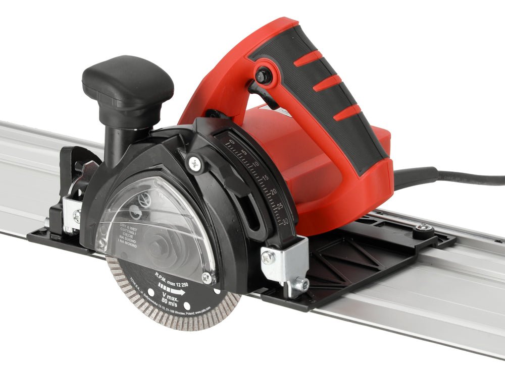 CUTTER GRESIE/PIATRA125MM,1400W, GHIDAJ 0 - 45° Yato YT - 821591 - 1400 W, 12250 rpm, 125 mm, 22,2 mm Yato - scule electrice si unelte profesionale - BricoMart