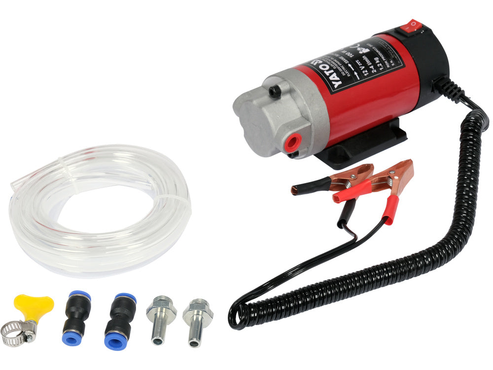 Pompă electrică de scos ulei de 100 W Yato YT-07140 ,12V , 2-4 l/min , 100 W