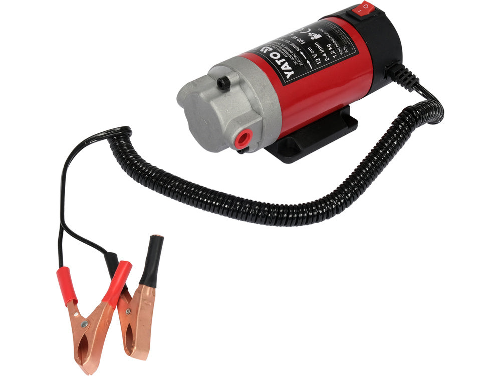 Pompă electrică de scos ulei de 100 W Yato YT-07140 ,12V , 2-4 l/min , 100 W