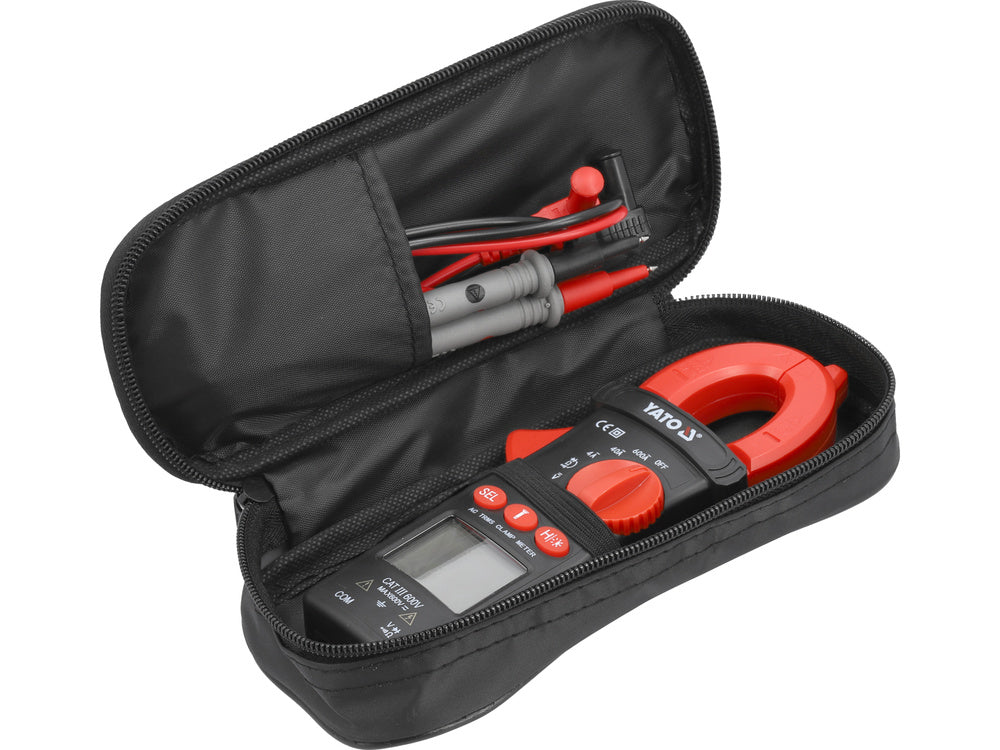 MULTIMETRO STIL CLEMA TRUE RMS YATO YT-730935 , AC 600A , LCD , DC 0-600 V , AC 0-600 V