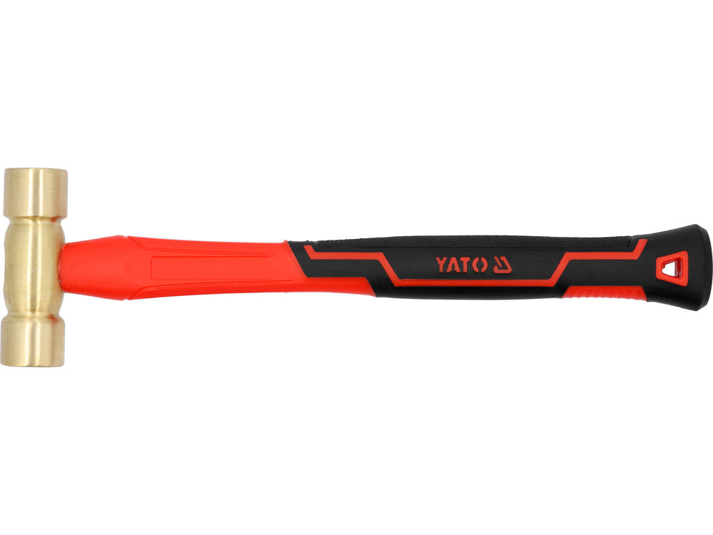 RÉZKALAPÁCS ÜVEGSZÁLAS NYÉLLEL YATO YT-45292, 500G