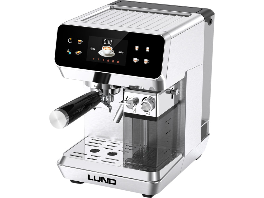 Espressor automat cu spumare lapte LUND 68503, 1350 W, 20 bar, 8 programe LUND - scule electrice si unelte profesionale - BricoMart