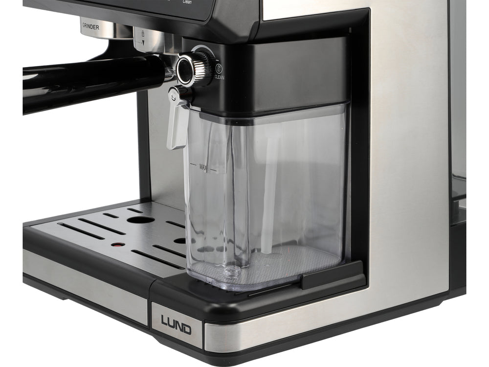 Espressor LUND 68501, spumat lapte si rasnita 1350 W - imagine 7