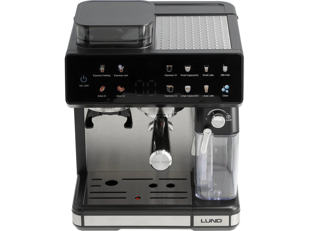 Espressor LUND 68501, spumat lapte si rasnita 1350 W - imagine 9