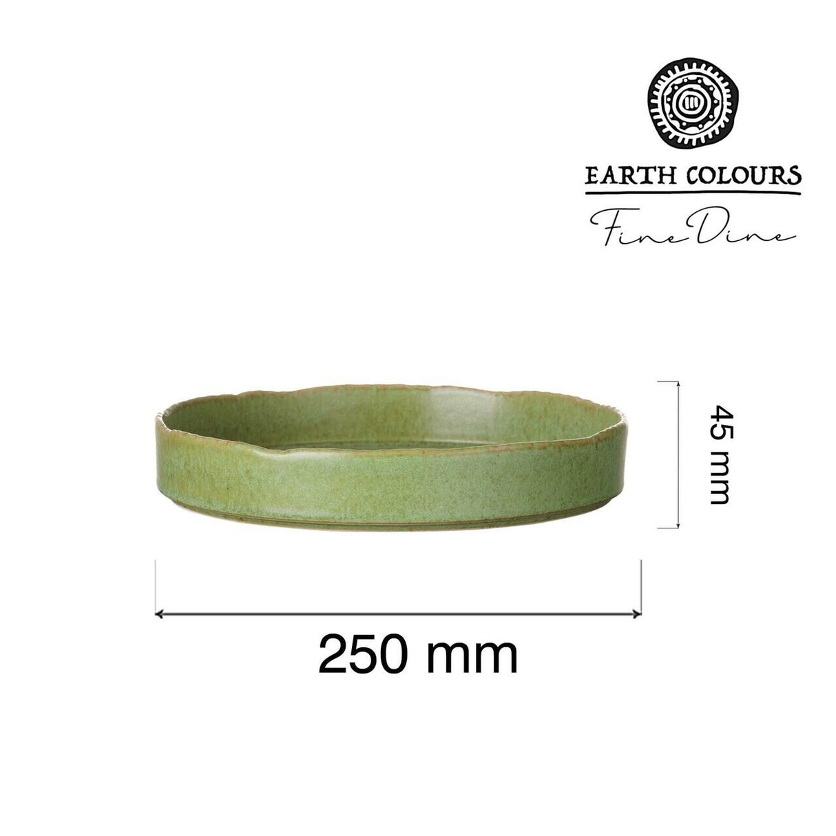 Farfurie Edenic cu margine înaltă, 250mm Fine Dine