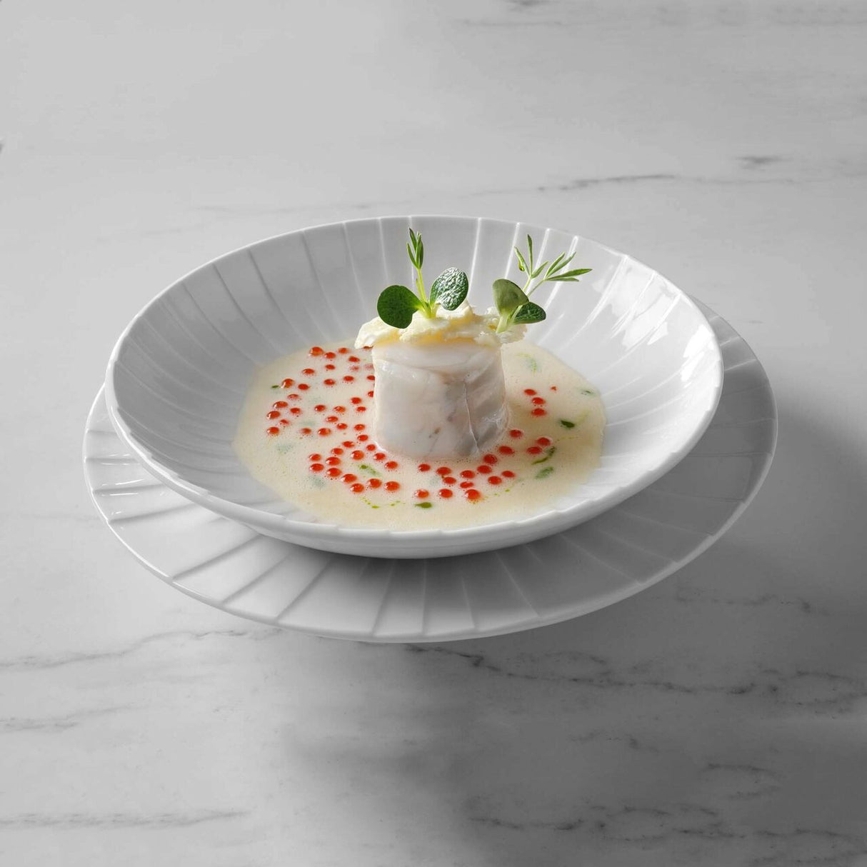 Farfurie întinsă Selene, 270 mm Fine Dine