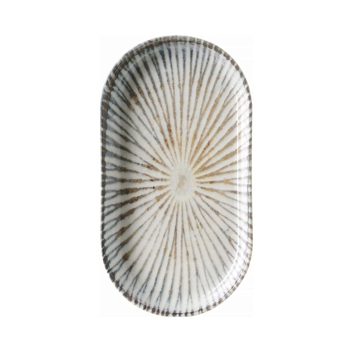 Farfurie ovala AMMONITE 200 x 110 mm Fine Dine