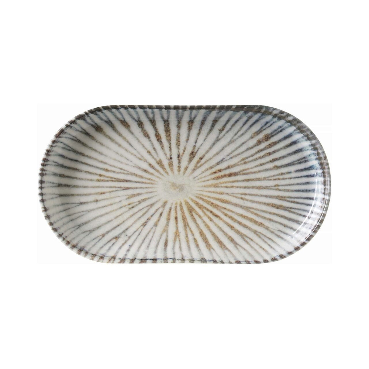 Farfurie ovala AMMONITE 300 x 160 mm Fine Dine