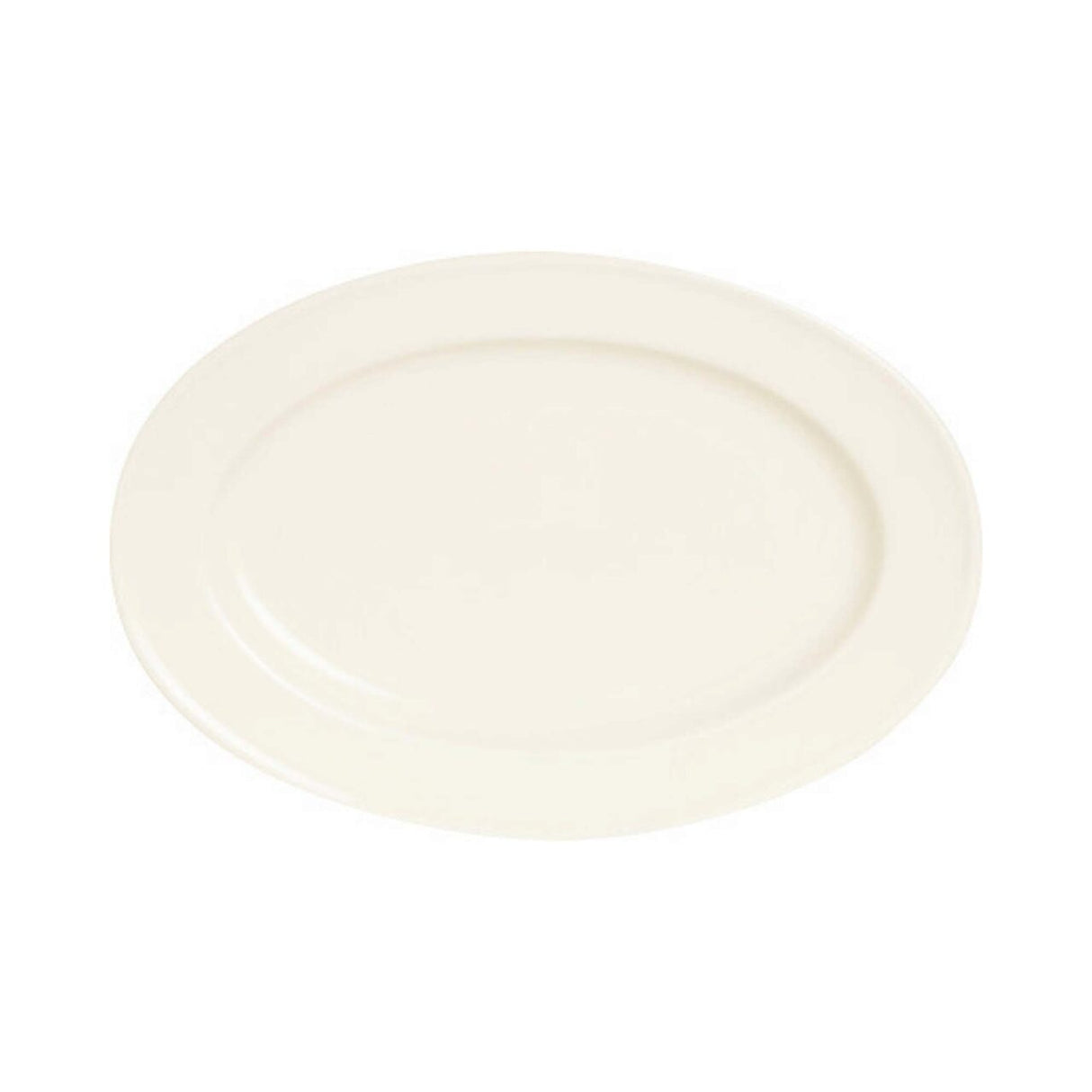 Farfurie ovală Fine DIne, Crema 390x270 mm
