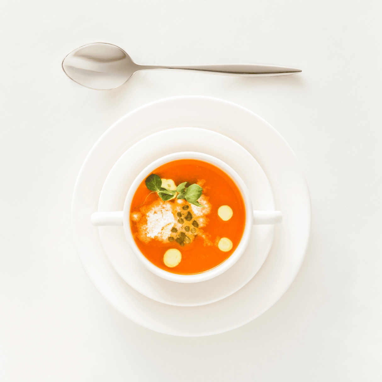 Farfurie pentru bol 770771, Fine Dine, Crema, 170 mm