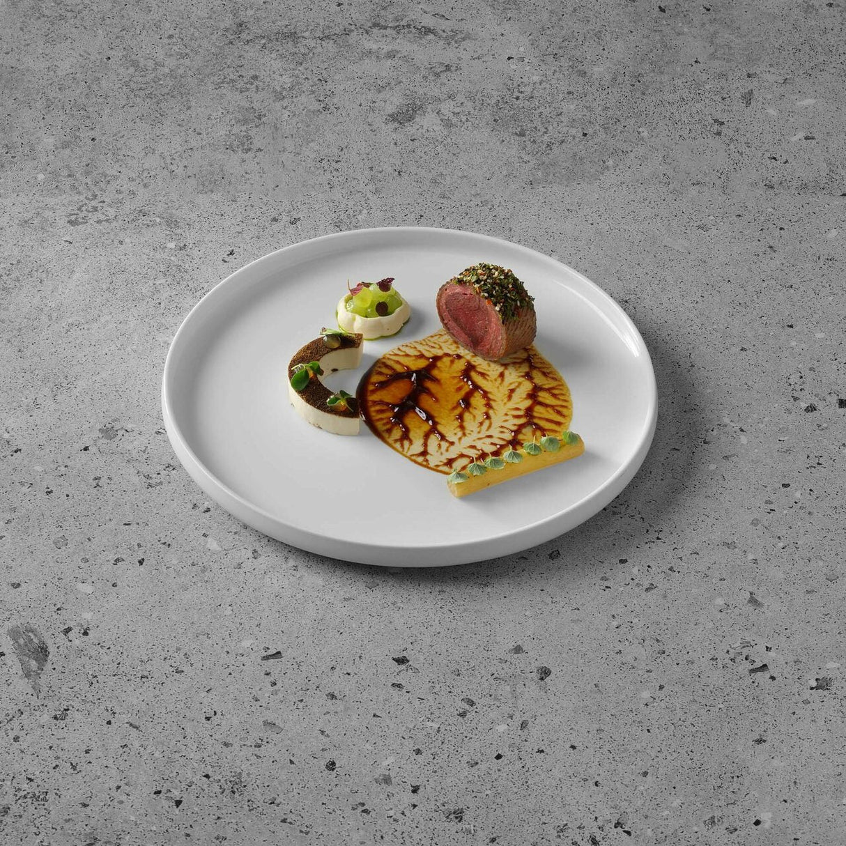 Farfurie plata Pure, 270mm Fine Dine
