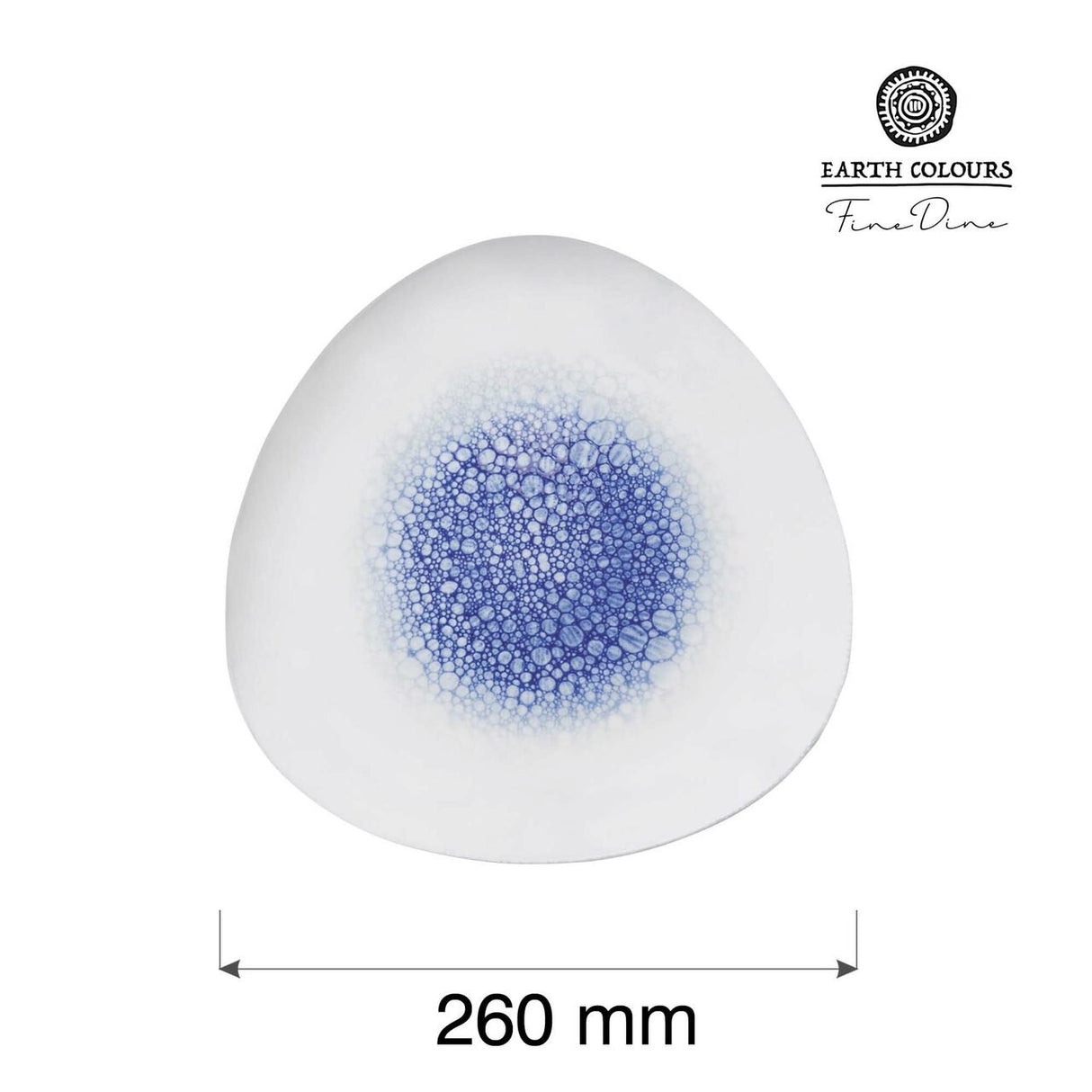 Farfurie triunghiulara Serenity, 260 mm Fine Dine