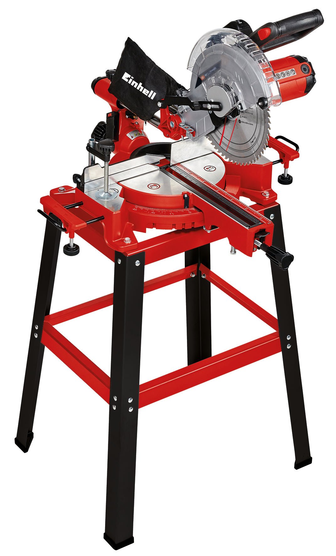 Fierastrau circular Einhell TC-SM 2531/2 U, 1900 W, 4.800 rpm, lama de Fierastrau Ø254 x ø30 mm, laser, cap de Fierastrau rabatabil, incl. lama de Fierastrau HM Einhell - scule electrice si unelte profesionale - BricoMart