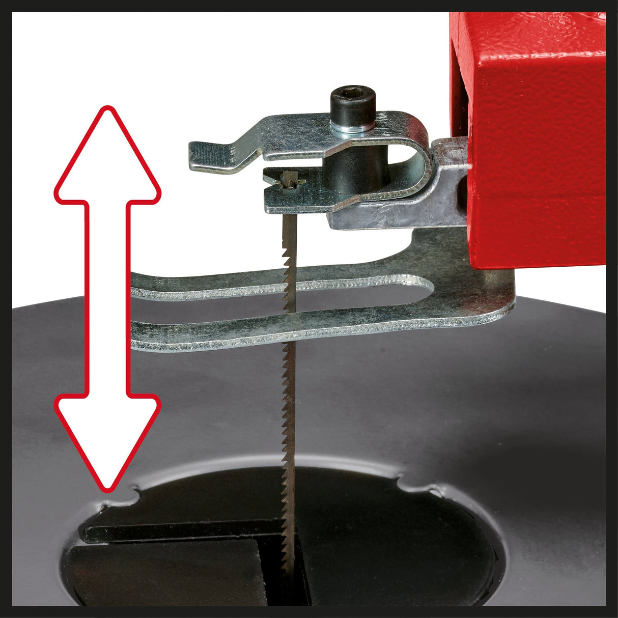 Fierastrau circular Einhell TC - SS 406 E, 120 W, inaltime de taiere 50 mm, masa inclinabila la 47°, viteza variabila, suflanta, incl. 2 lame de Fierastrau Einhell - scule electrice si unelte profesionale - BricoMart