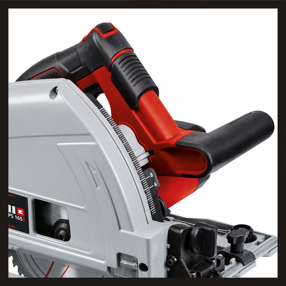 Fierastrau cu imersie Einhell TE - PS 165, 1.200 W, reglare fara unelte la adancimea de taiere + unghiul de inclinare, lama de Fierastrau din carbura de inalta calitate, blocare a lamei de Fierastrau Einhell - scule electrice si unelte profesionale - BricoMart