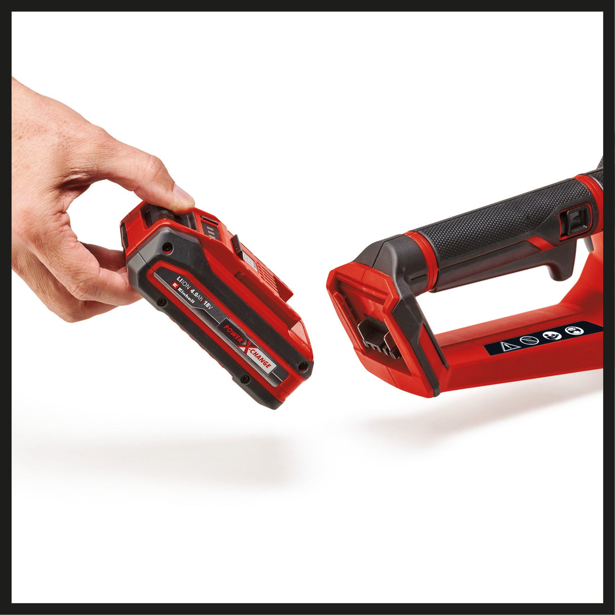 Foarfeca pentru gard viu fara fir Einhell Professional GP - CH 18/61 Li BL - Solo Power X - Change (18 V, fara perii, lungime de taiere 61 cm, sistem anti - blocare, cu husa, fara acumulator) Einhell - scule electrice si unelte profesionale - BricoMart
