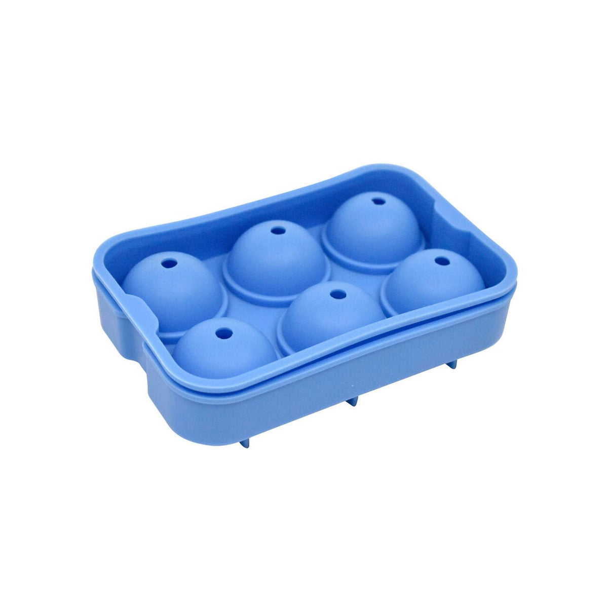 Forma din silicon durabil pentru cuburi de gheata tip bila, Hendi, 18x12.5x(H)5 cm, potrivita si pentru uz profesional