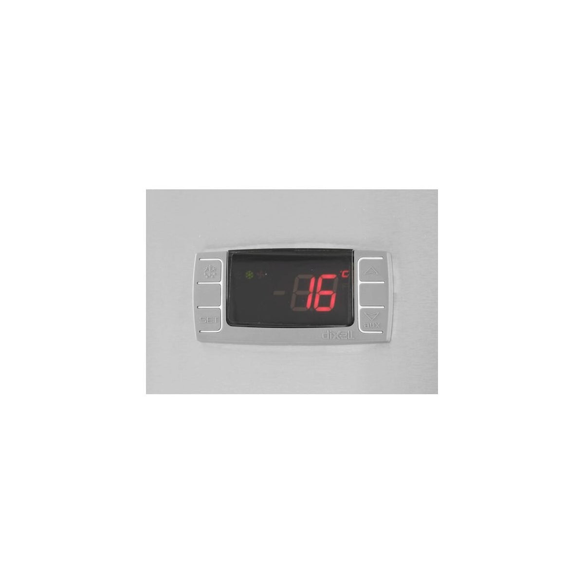 Frigider profesional Hendi Profi Line cu 2 usi 900 L 1200x740x(H)1950 mm otel inoxidabil -2?/8?C 400 W 6 rafturi 525x530mm incluse, Clasa energetica C