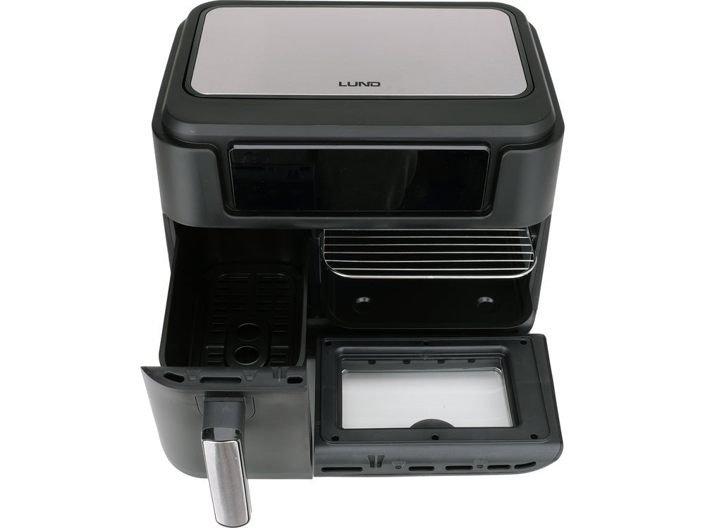 FRITEUZA AER CALD 2400W 3.5L+7.5L NEGRU Lund 67564 Lund - scule electrice si unelte profesionale - BricoMart