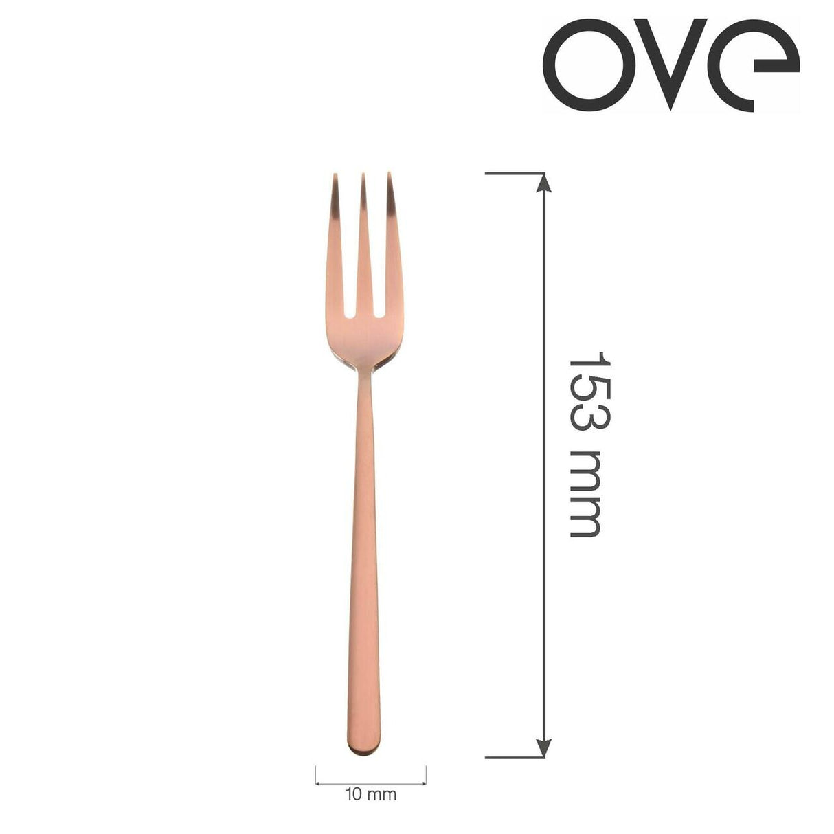 Furculita desert Amarone Bronze, OVE, 153 mm