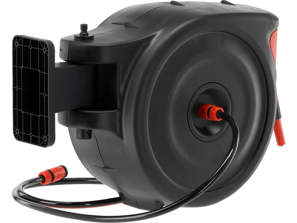 FURTUN DE APA PE TAMBUR AUTOMAT 40M Yato YT - 90102 Yato - scule electrice si unelte profesionale - BricoMart