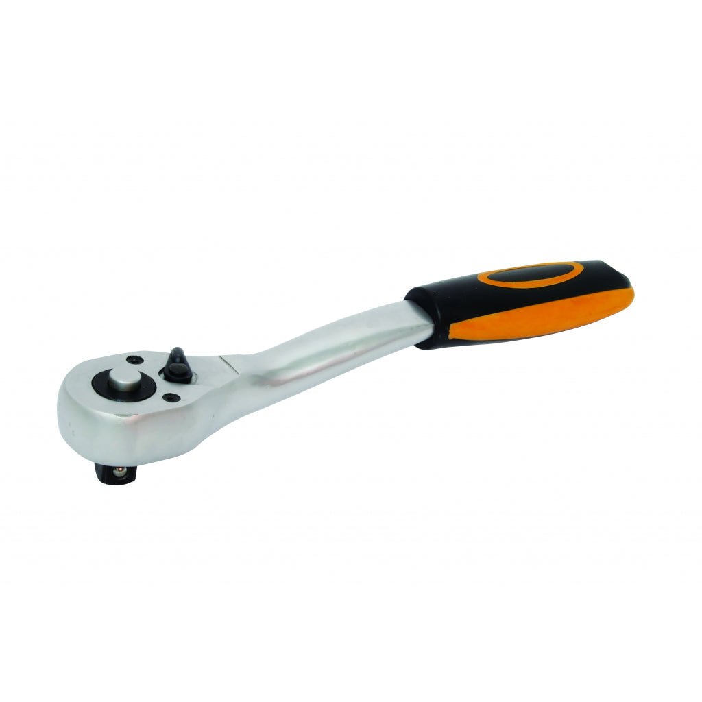 GADGET Clichet maner curbat 1/4"X145mm 36t CR - V GD Maner Bi - material pentru aderenta sporita Fabricat din Otel Cr - V Gadget - scule electrice si unelte profesionale - BricoMart