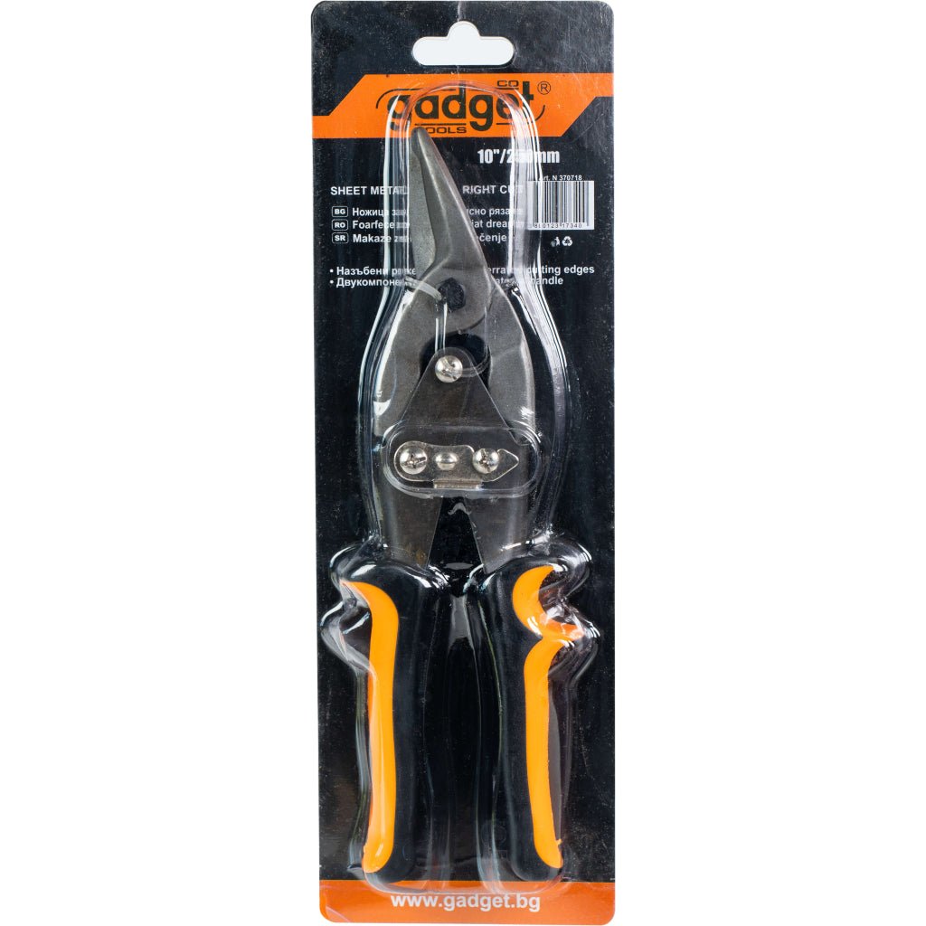 GADGET Foarfeca tabla pe dreapta GD Maner ergonomic Bi-material Gadget - scule electrice si unelte profesionale - BricoMart