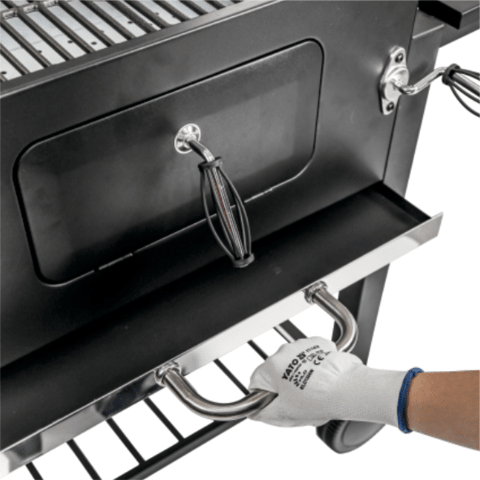 Gratar carbuni deluxe LUND 99927, fonta, 54 x 37 cm - imagine 25
