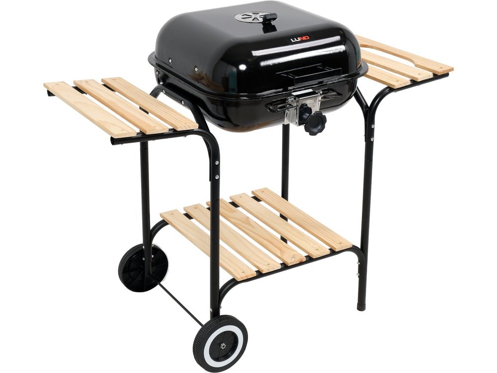 GRATAR CU CAPAC SI RAFTURI, SUPRAFATA DE GATIT 45X40CM Lund 99905 - 3,5 cm, 98 x 51 x 85 cm, 104 cm, 72 cm Lund - scule electrice si unelte profesionale - BricoMart