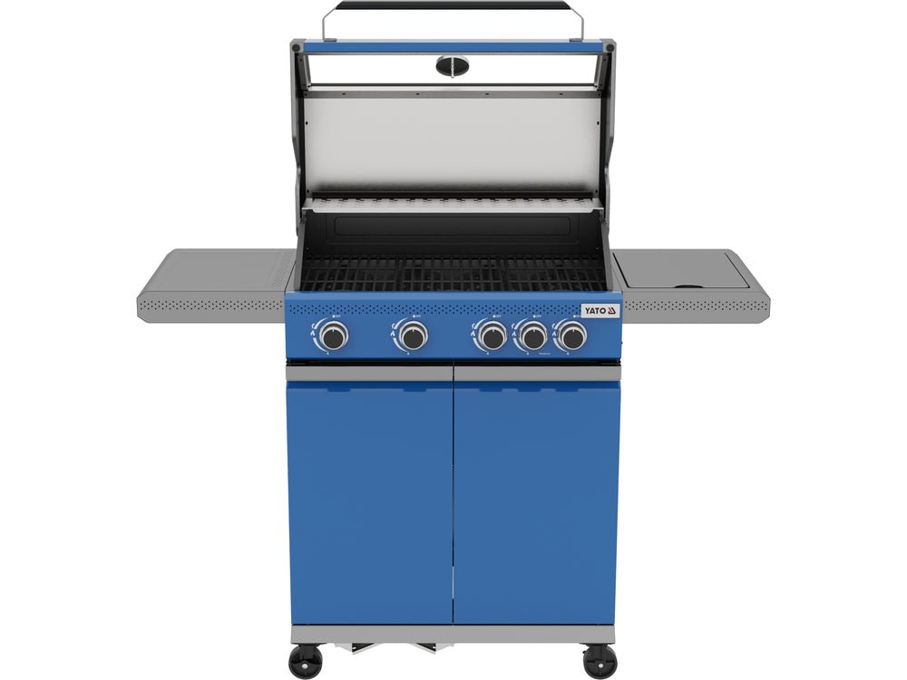 GRATAR GAZ ITAMI 4+1 14,5KW ALBASTRU Yato YG - 20033 Yato - scule electrice si unelte profesionale - BricoMart