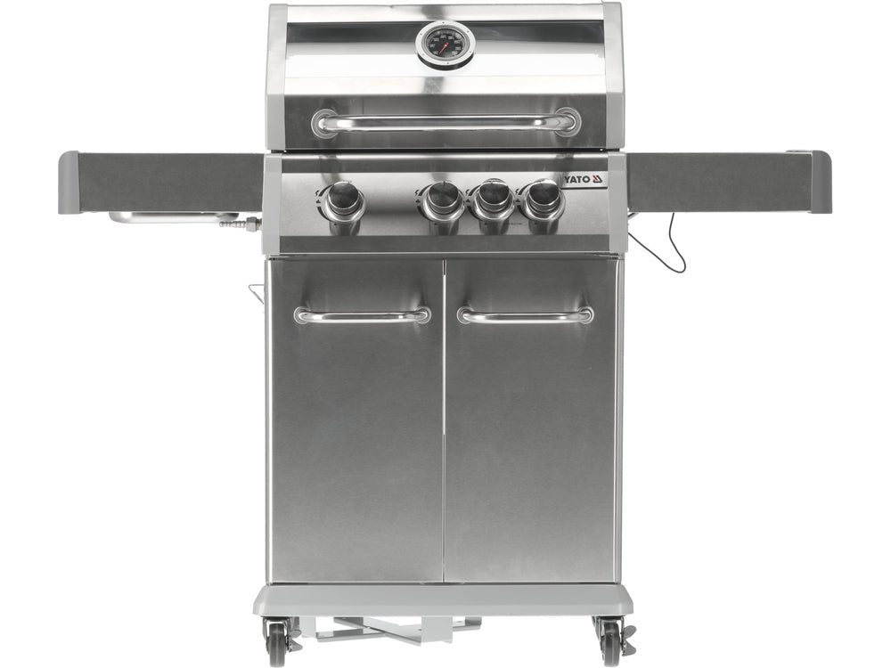 GRATAR PE GAZ ITAMI 3+1 ARZATOARE, 11.5KW, CAPAC CU GEAM Yato YG - 20015 - 60 x 41, 5 cm, 2,2 kW, 11 kg Yato - scule electrice si unelte profesionale - BricoMart