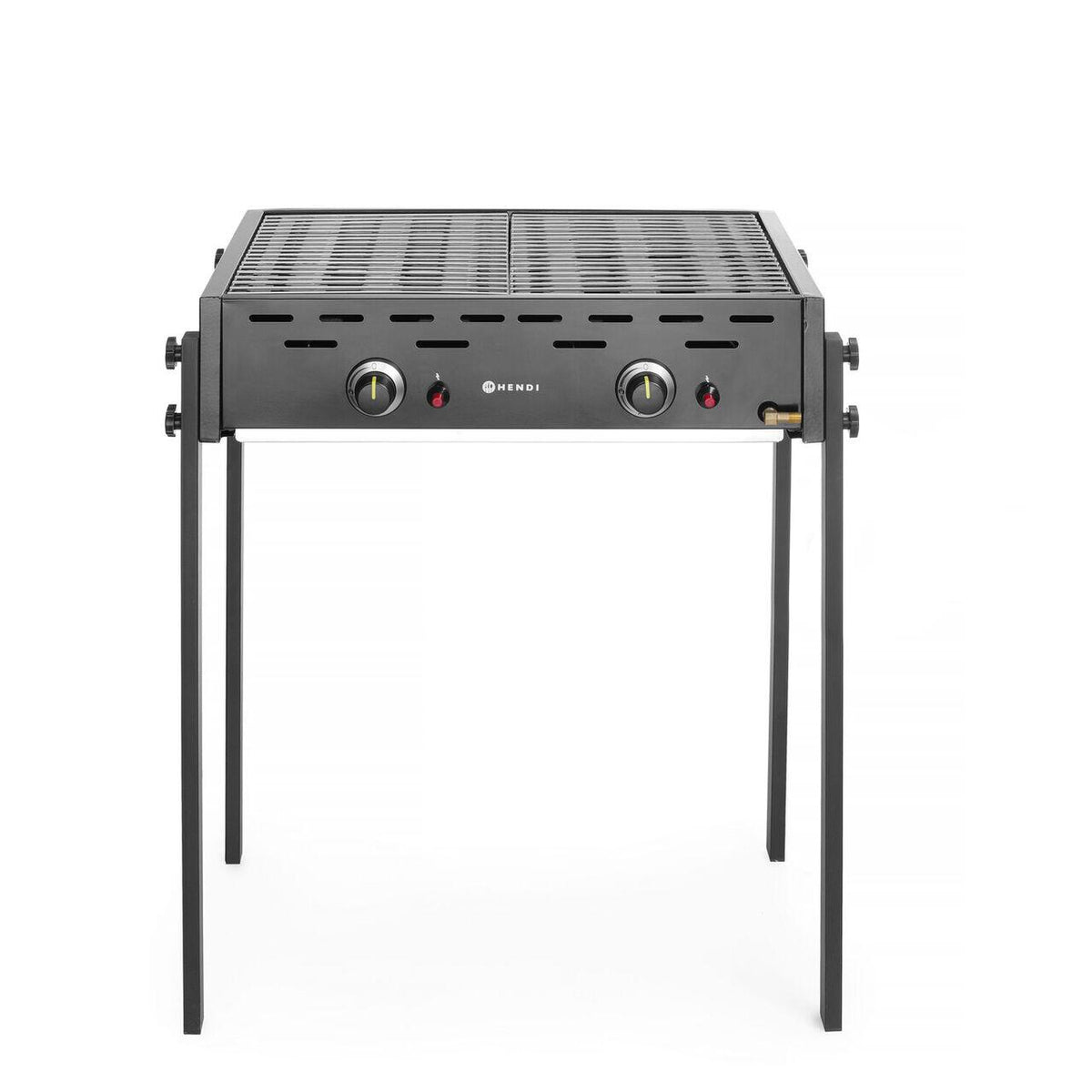 Gratar pe gaz Roast-Master Pro Black, HENDI, negru, 11,6 kW, 790x560x(H)900mm