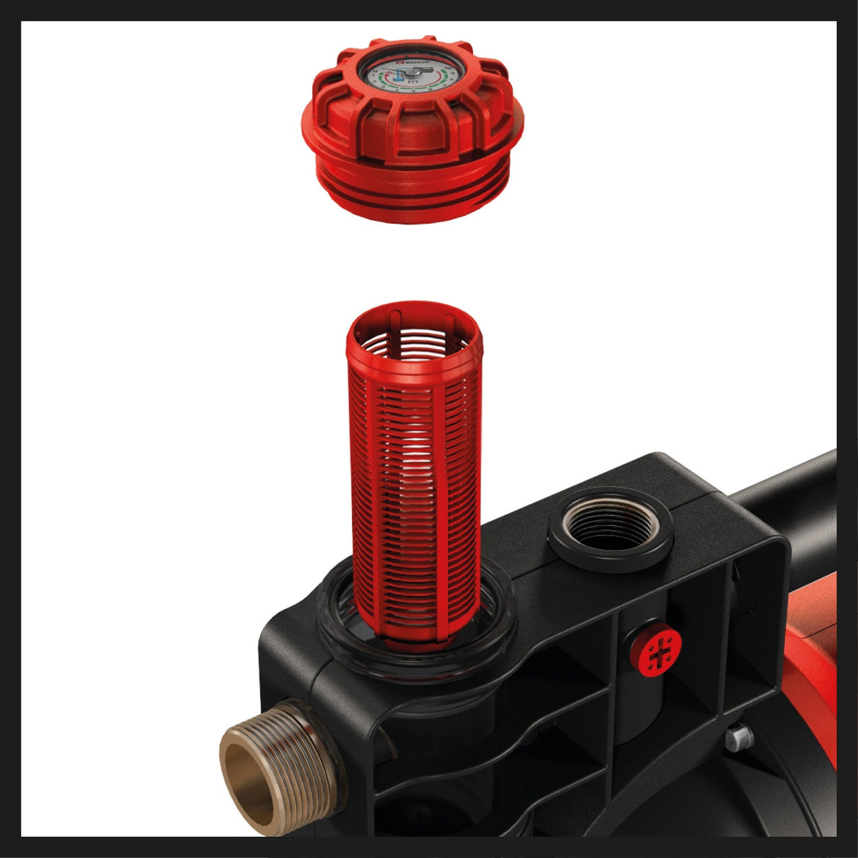 Hidrofor apa menajera Einhell GE - AW 1042 FS, 1.050 W, indicator umplere cu apa/murdarie/aspiratie, protectie la mers fara apa, protectie la oparire/termostatica, supapa de sens unic Einhell - scule electrice si unelte profesionale - BricoMart