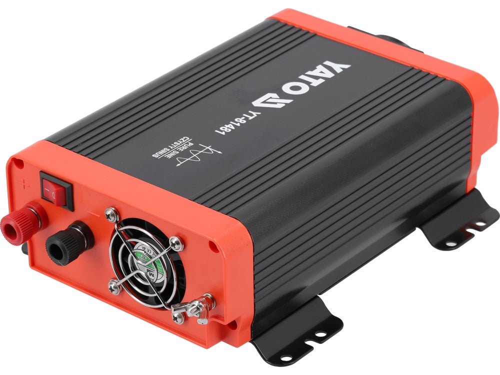 INVERTOR TENSIUNE 12V/230V 300W Yato YT - 81481 - 600W Yato - scule electrice si unelte profesionale - BricoMart