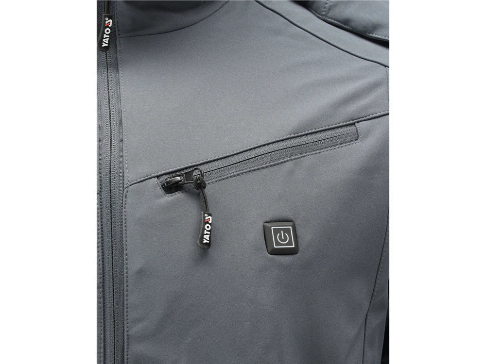 JACHETA SOFTSHELL CU SISTEM INCALZIRE XL Yato YT - 79573 Yato - scule electrice si unelte profesionale - BricoMart