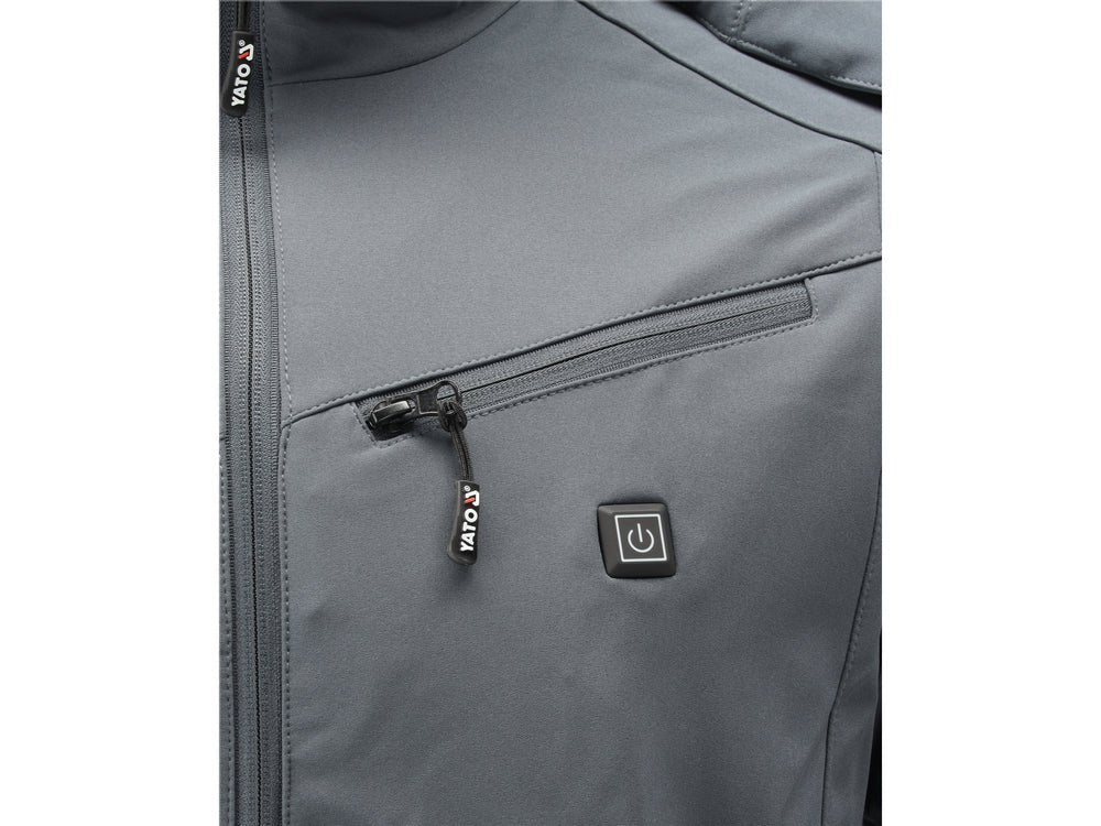JACHETA SOFTSHELL, SISTEM INCALZIRE, 2XL Yato YT - 79574 Yato - scule electrice si unelte profesionale - BricoMart