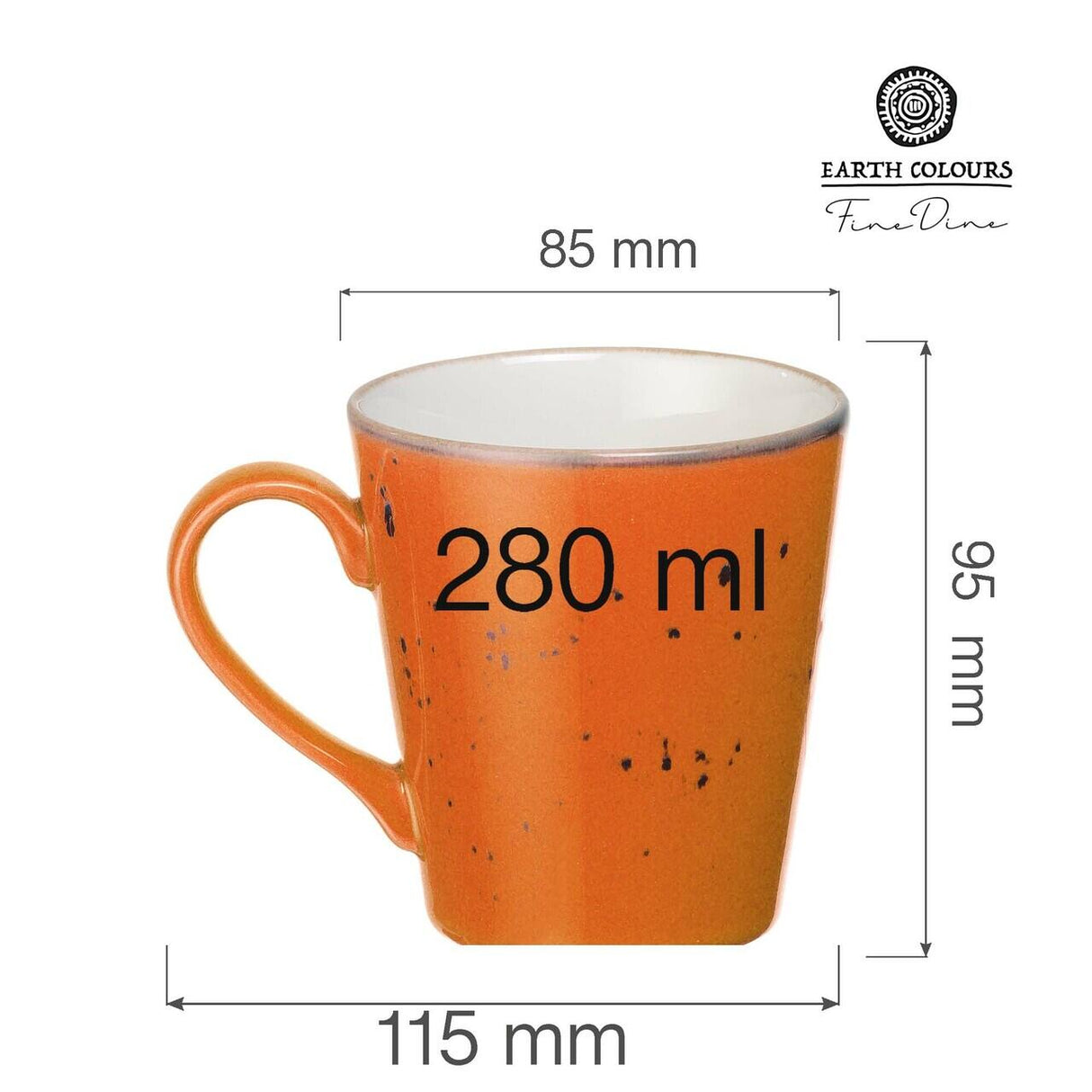 Cană Dahlia 280 ml Fine Dine