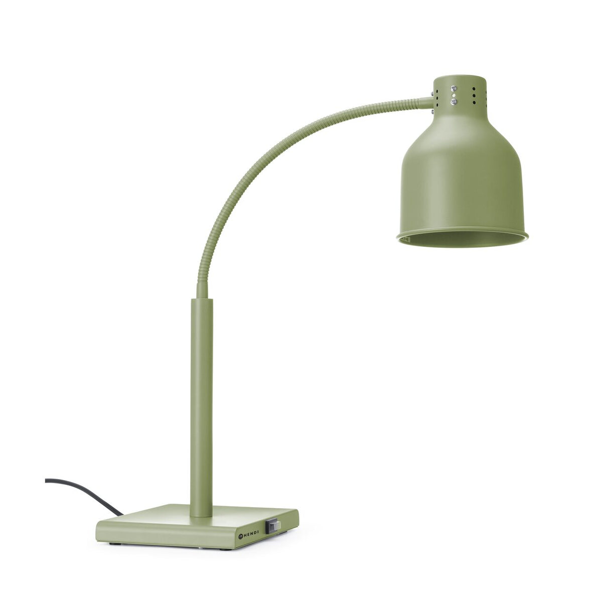 Lampa de caldura flexibila, HENDI, verde, 220-240V/250W, 268x200x(H)660mm