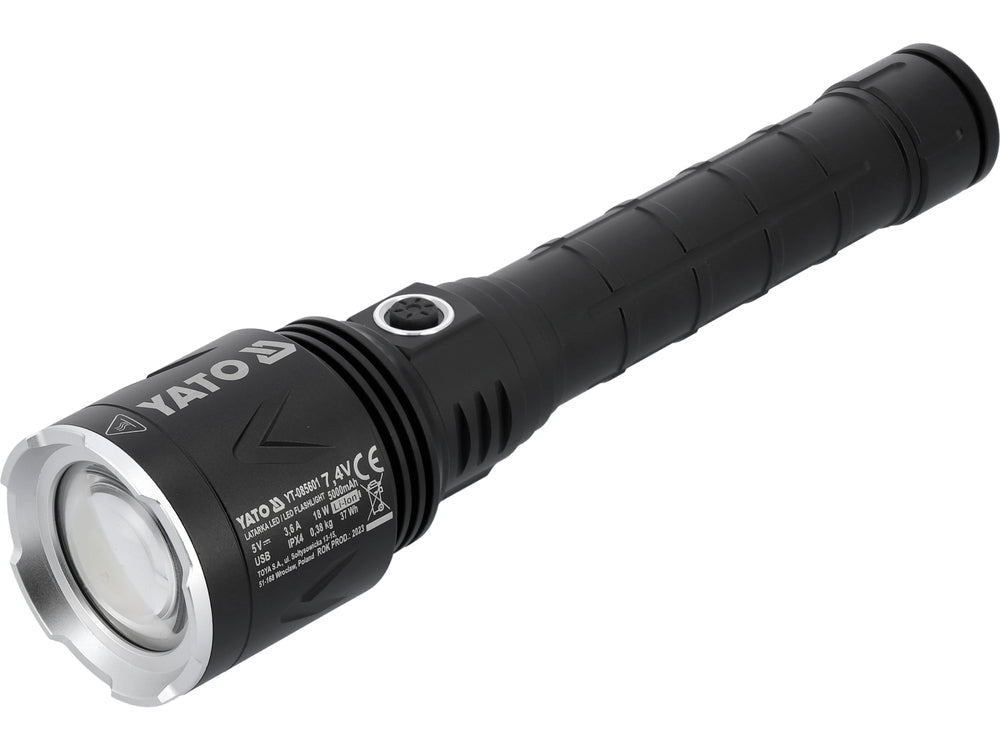 LANTERNA CU ACUMULATOR 100W, 8000LM Yato YT - 085601 - 100 W, 8.000 lm, 2A, 50 cm Yato - scule electrice si unelte profesionale - BricoMart